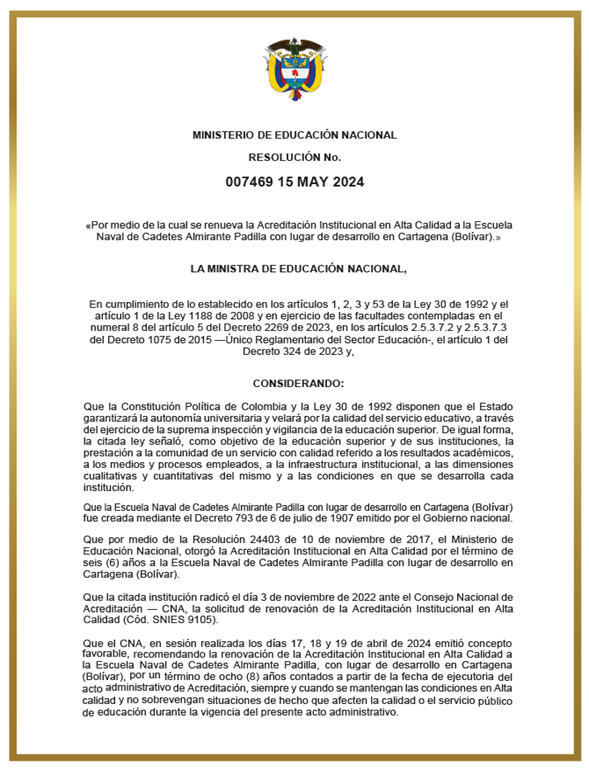 Acreditación Institucional